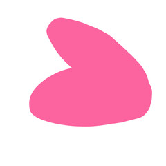 Pink Abstract Shape