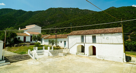 Santuario di N.S dell' Annunziata (S' Annossata) Bitti, Provincia di Nuoro, Sardegna. Italy