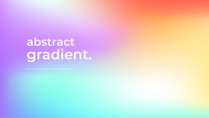 Gradient colorful abstract background vector
