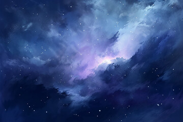 Fototapeta premium starry night sky