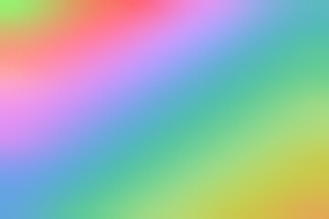 Gradient blur colorful vector background. fashion color