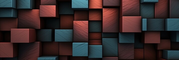 3d background squares and boxes design 