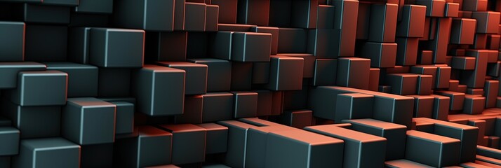 3d background squares and boxes design 