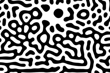 Turing ornament halftone puzzle pattern. grunge retro