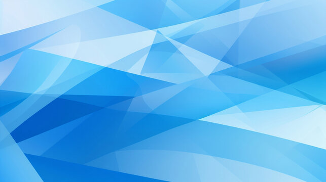Blue triangle abstract pattern design background