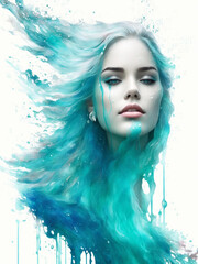 woman as made of water