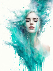 woman as made of water