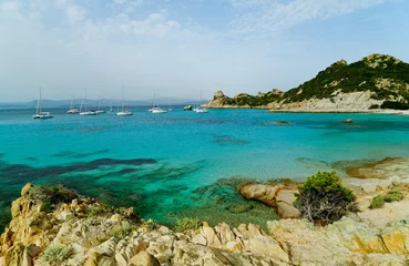 Poster Panorama dell'Isola di Spargi. Arcipelago della Maddalena. Sardegna, Italy © anghifoto