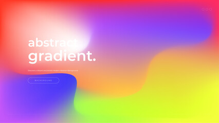 Vector colorful gradient trendy background abstract