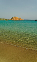 Panorama dell'Isola di Spargi. Arcipelago della Maddalena. Sardegna, Italy