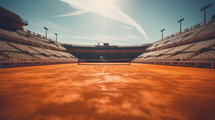 Grand Slam Tennis Court: Where Legends Compete