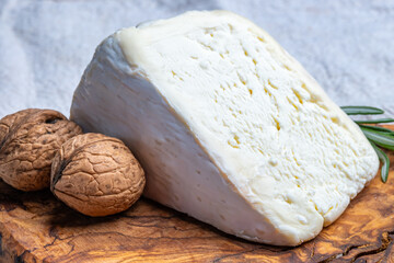 Delice de Bourgogne French cow's milk cheese from Burgundy region of France