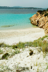 Panorama dell'Isola di Spargi. Arcipelago della Maddalena. Sardegna, Italy