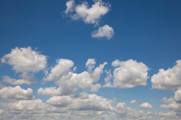 blue sky with clouds