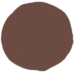 Chocolate Beige Circle Shape Liquid Texture