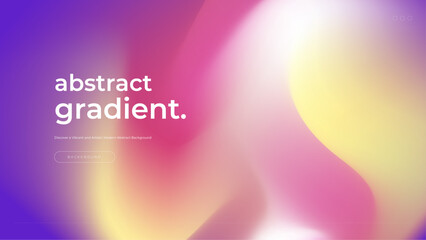 Trendy gradient background colorful abstract