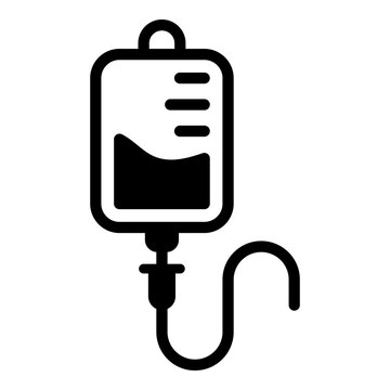 Infuse icon, iv bag icon