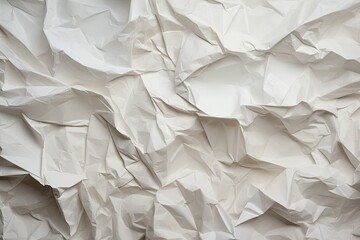 Obraz premium Crumpled paper background.