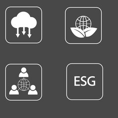 Eco environment icons 