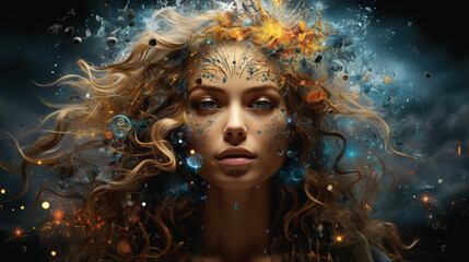 law of attraction vision board mystical energy