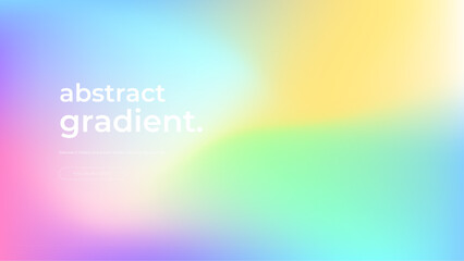 Vector colorful gradient trendy background abstract