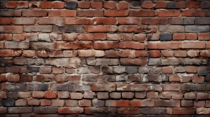 Obraz premium texture mur de briques, généré par IA