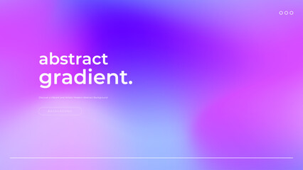 Fototapeta premium Vector purple and blue gradient trendy background abstract