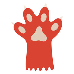 Cat Paw Illustration