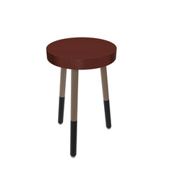Wooden Stool Isolated On Transparent Background