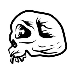 Skull Hand Drawn Illutrations 