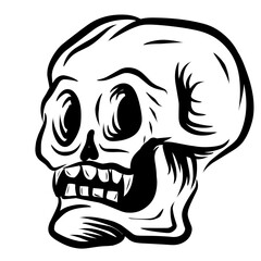 Skull Hand Drawn Illutrations 