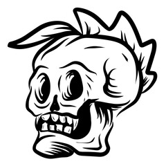 Skull Hand Drawn Illutrations 