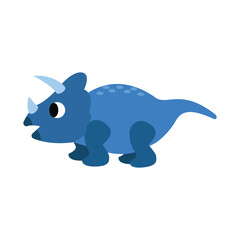 Cute Baby Dinosaur Illustration