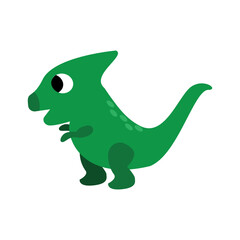 Cute Baby Dinosaur Illustration