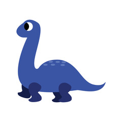 Cute Baby Dinosaur Illustration