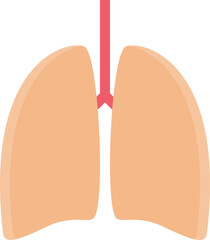 design vector image icons lungs