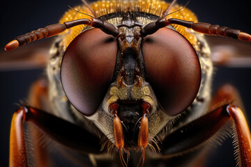 Macro photo of horsefly