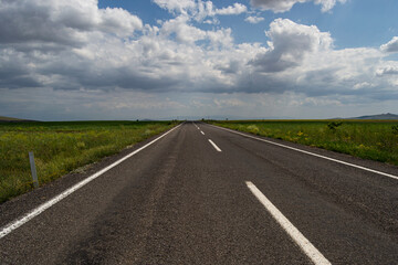 the road to the sky, road in the countryside, road to the sky,