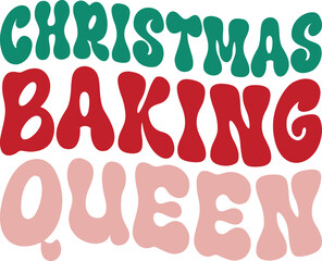 christmas retro svg design and eps file 