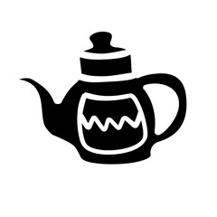 kettle silhouette icon