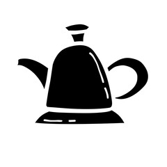 kettle silhouette icon