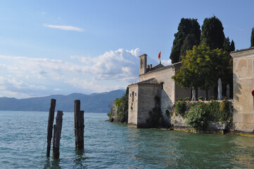 View of Punta San Vigilio on Lake Garda - 646059200