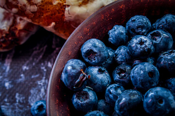 blueberries in a bowl