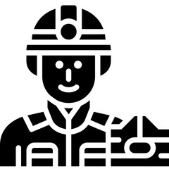 geologist solid icon