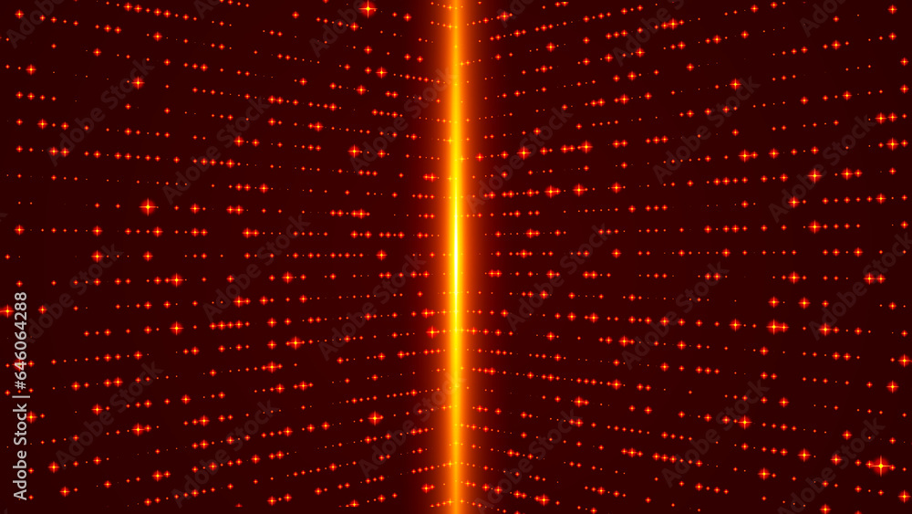 Poster big data visualization. abstract particles background. visual information. computer code. data netwo