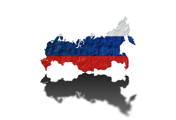 Obraz premium map of Russia