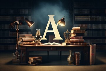 The acronym ASK represents always seeking knowledge. It represents an education business concept background. Generative AI - obrazy, fototapety, plakaty