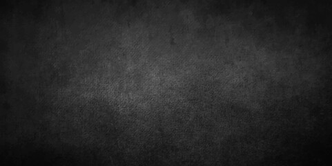Obraz premium Black stone concrete grunge texture and backdrop background anthracite panorama. grunge and scratched old wall texture cement dirty gray with black background, 