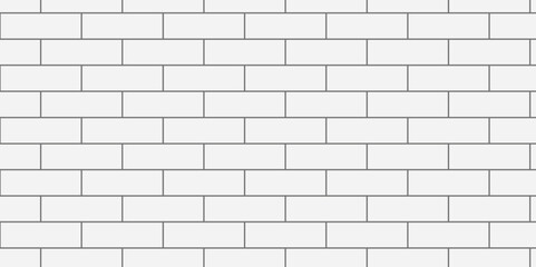 White brick wall background texture. White background wall brick. seamless square brick blank pattern.