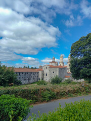 Fototapeta na wymiar Monastery of Santa Maria in Sobrado dos Monxes (Galicia, Spain)